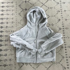 Lululemon oversized scuba zip up hoodie
